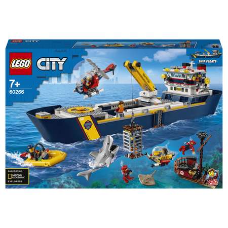 Конструктор LEGO City Исследовательское судно 60266