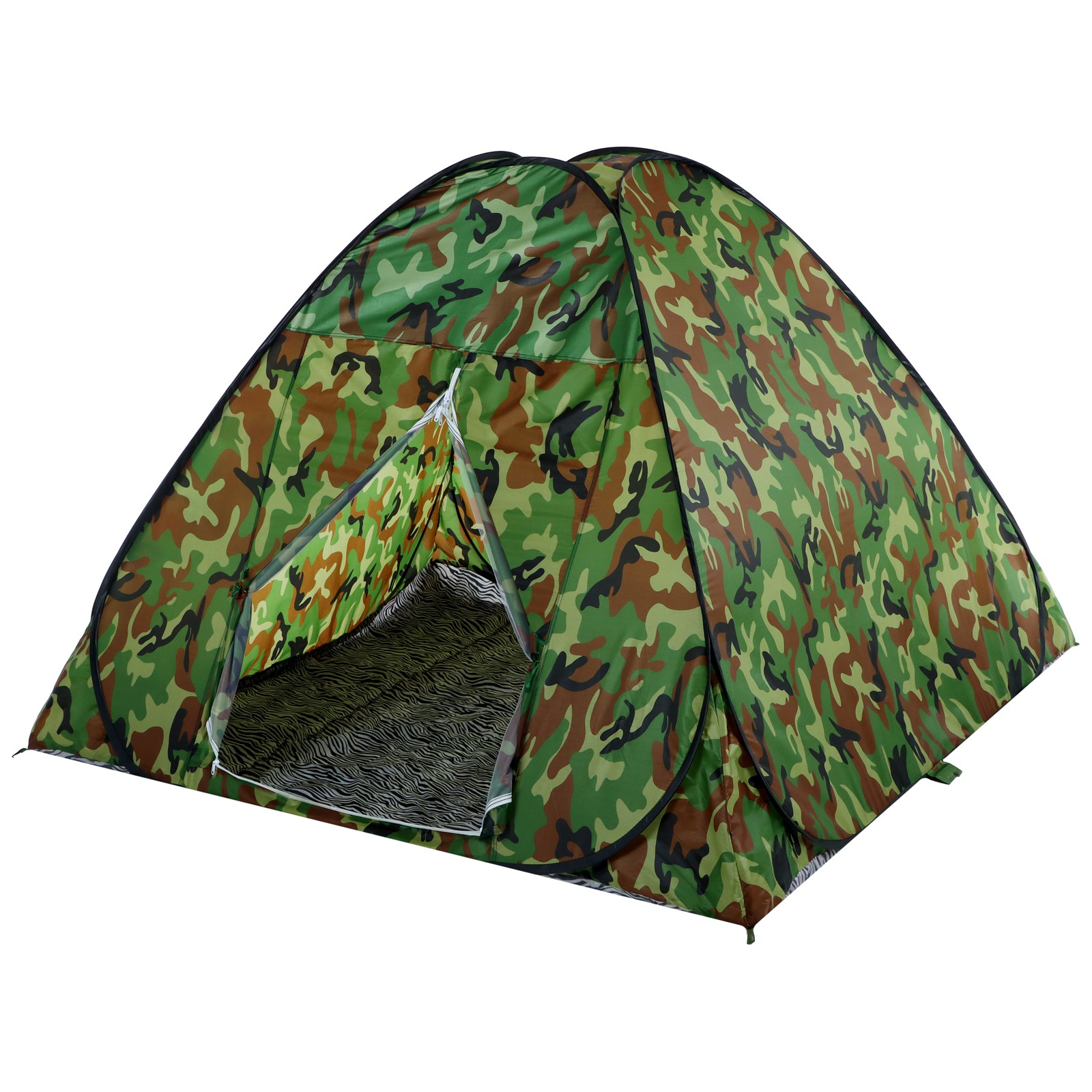 Палатка Maclay самораскрывающаяся 190х190х135 см цвет хаки - фото 4
