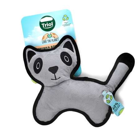 Игрушка для собак Triol Love The Planet Карликовый енот мягкий 25см