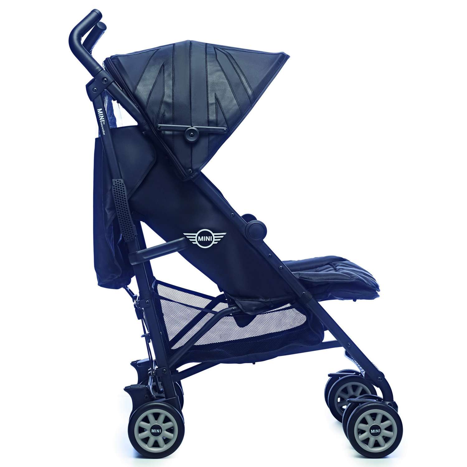 Коляска Easywalker Mini Buggy Midnight Jack c бампером - фото 3