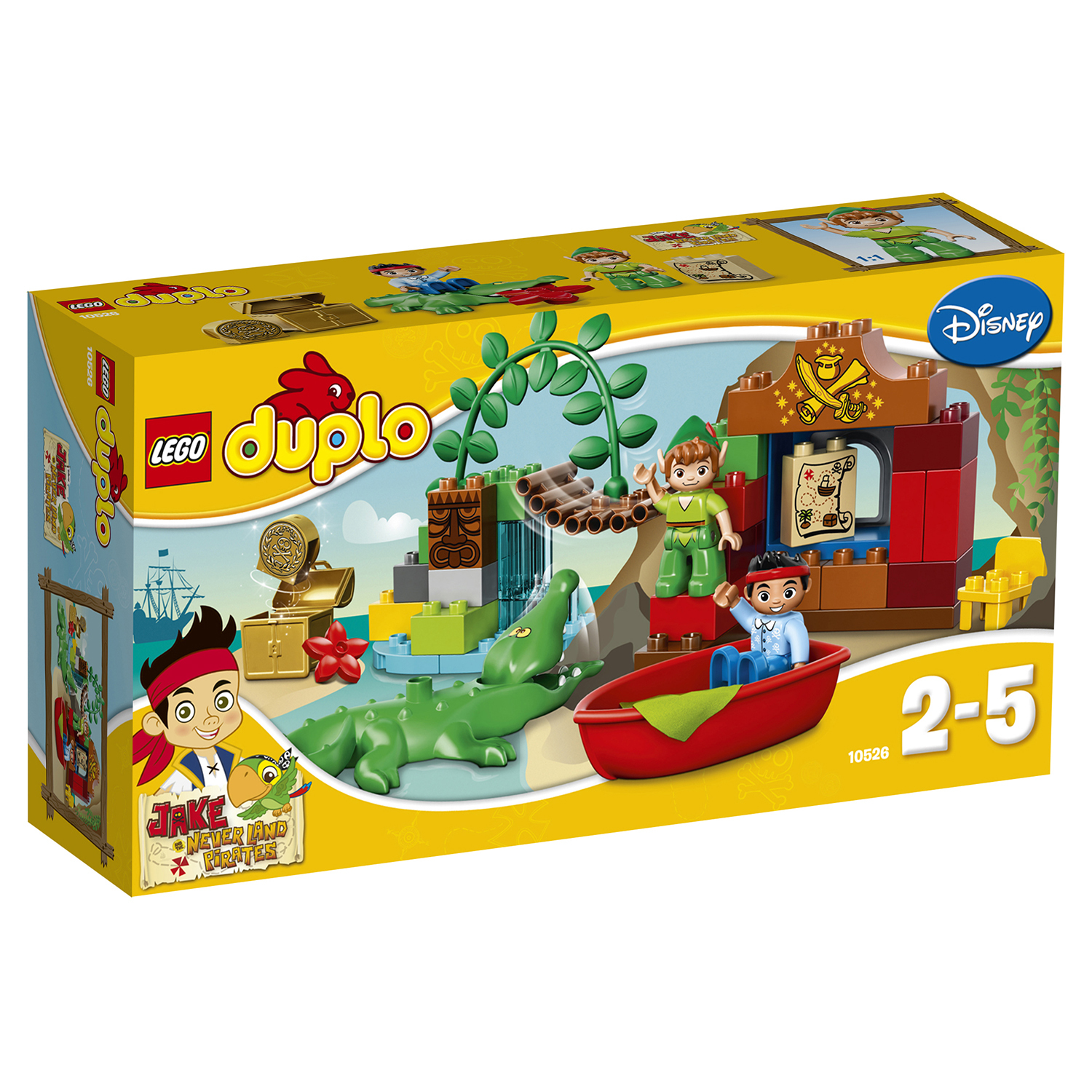 Конструктор LEGO DUPLO Jake Питер Пэн в гостях у Джейка (10526) купить по  цене 1829 ₽ в интернет-магазине Детский мир