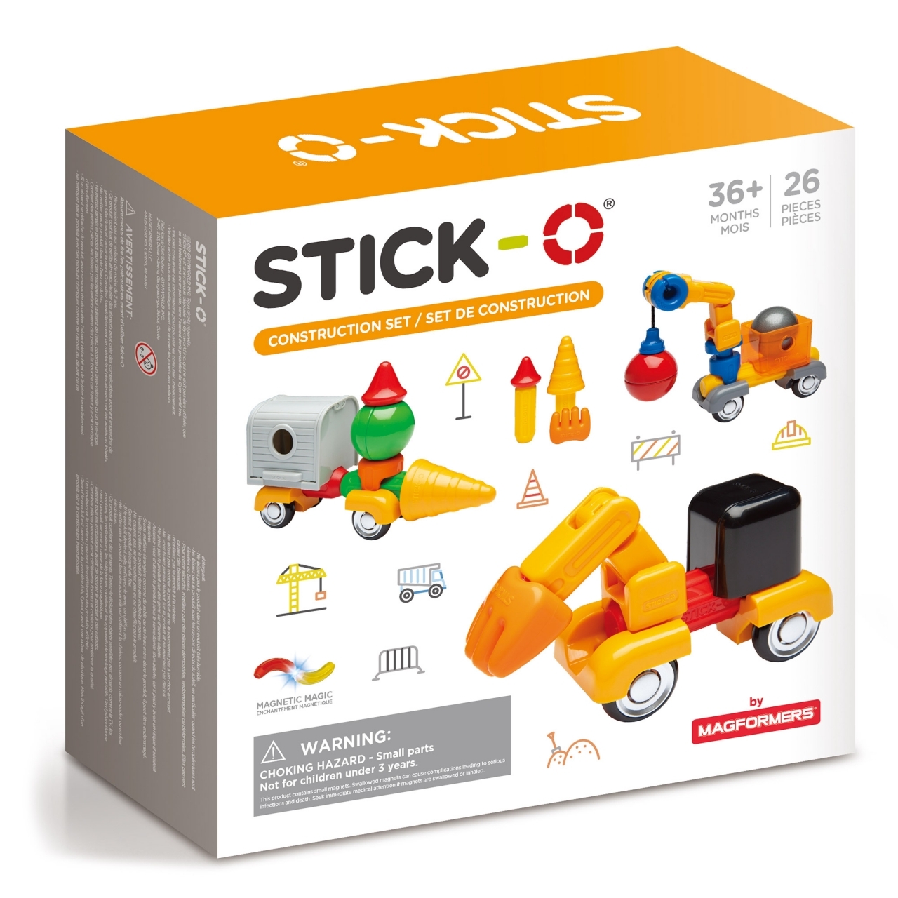 Конструктор STICK-O Construction Set 26 деталей - фото 1