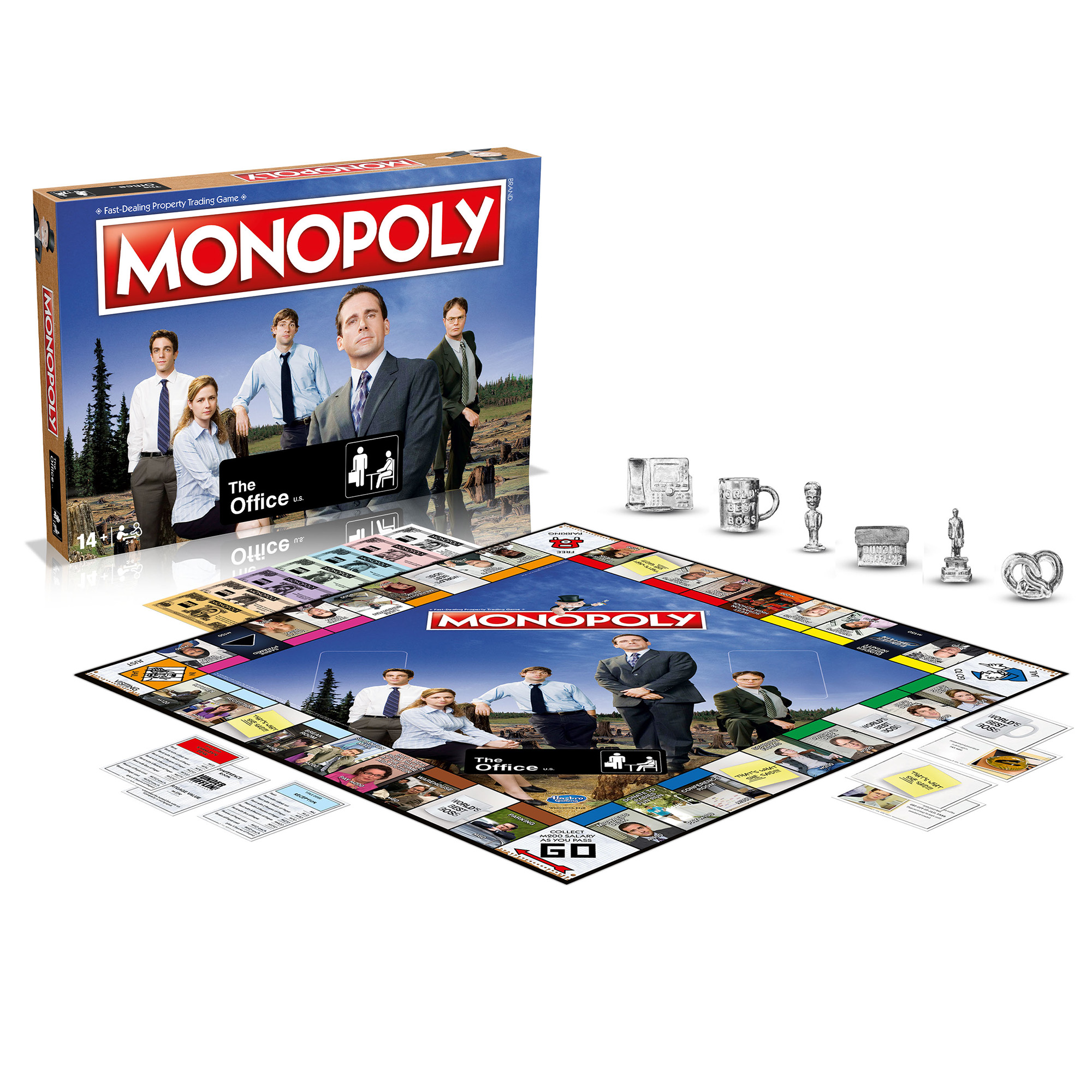 Настольная игра Winning Moves Монополия The Office на английском языке - фото 2