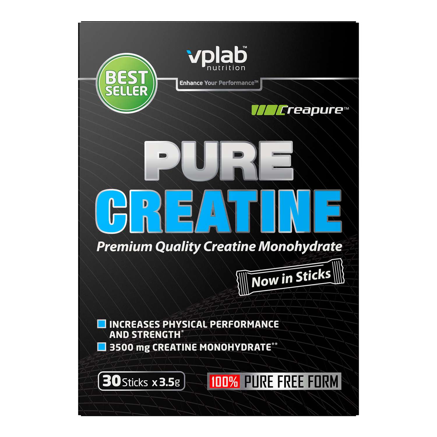 Креатин VPLAB Pure Creat st 30порций*3.5г - фото 1