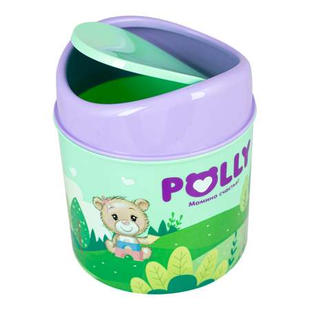 Контейнер для мусора Полимербыт Polly 1л 4339020