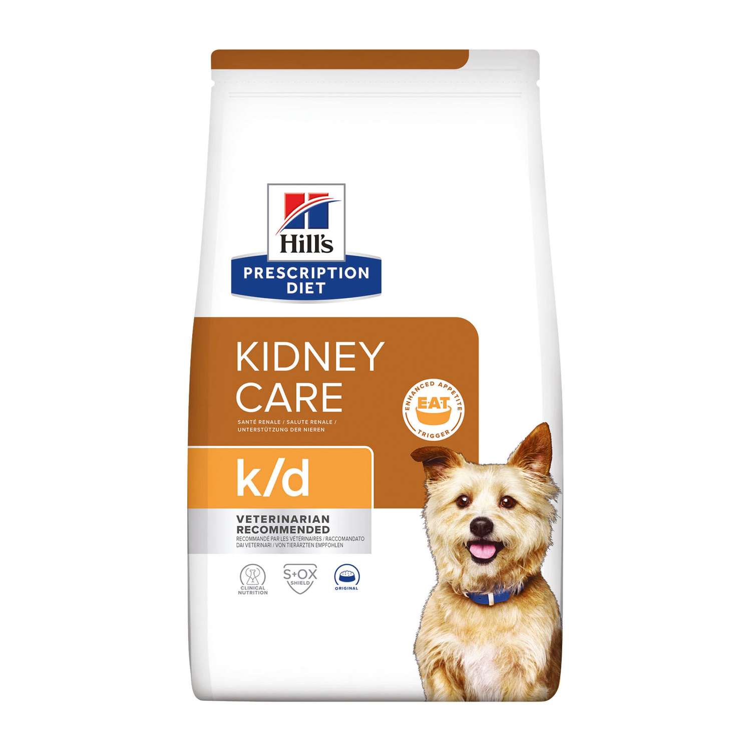 Корм для собак HILLS 12кг Prescription Diet k/d Kidney Care для поддержания здоровья почек сухой - фото 1
