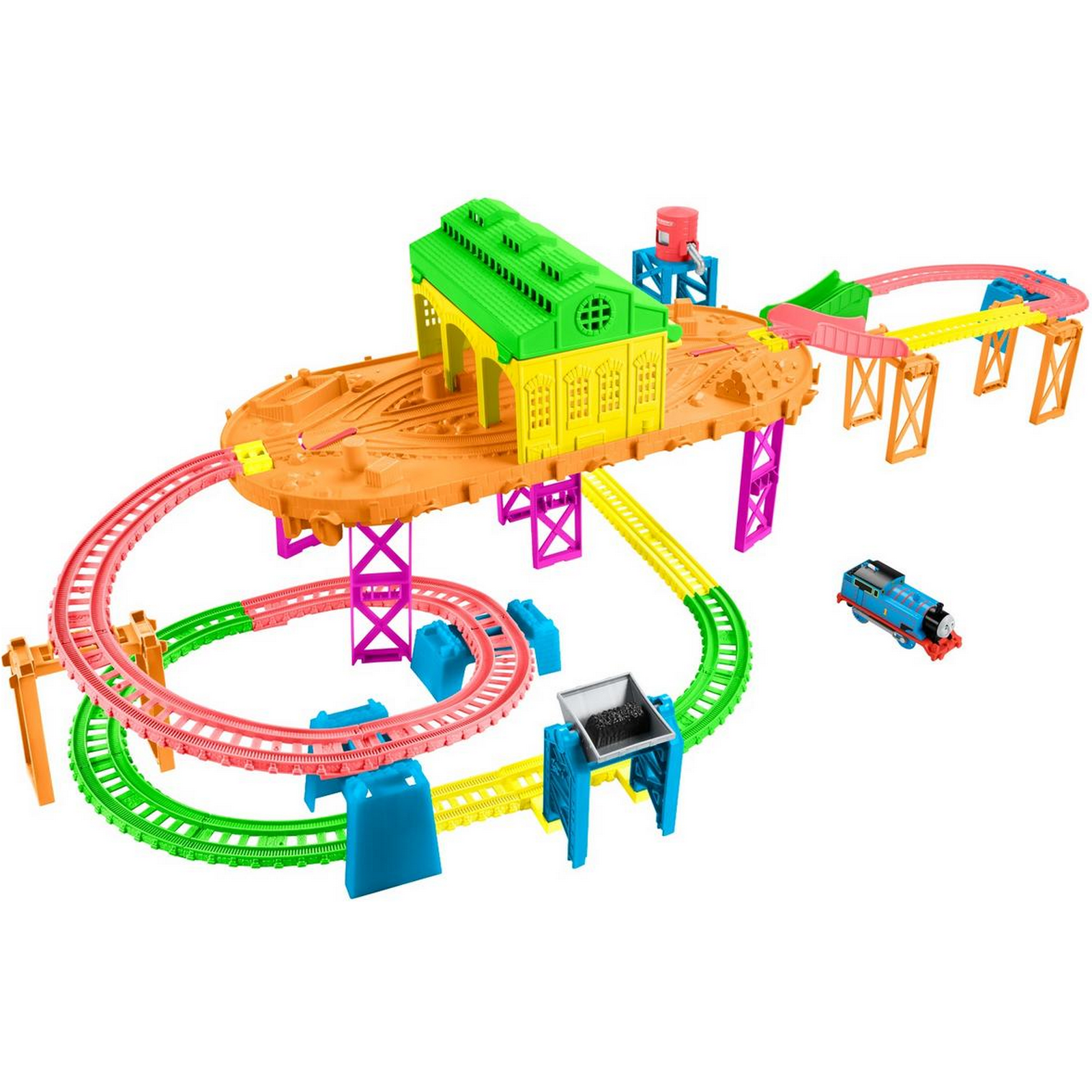 Набор игровой Thomas & Friends Железнодорожная станция FJL41 - фото 1