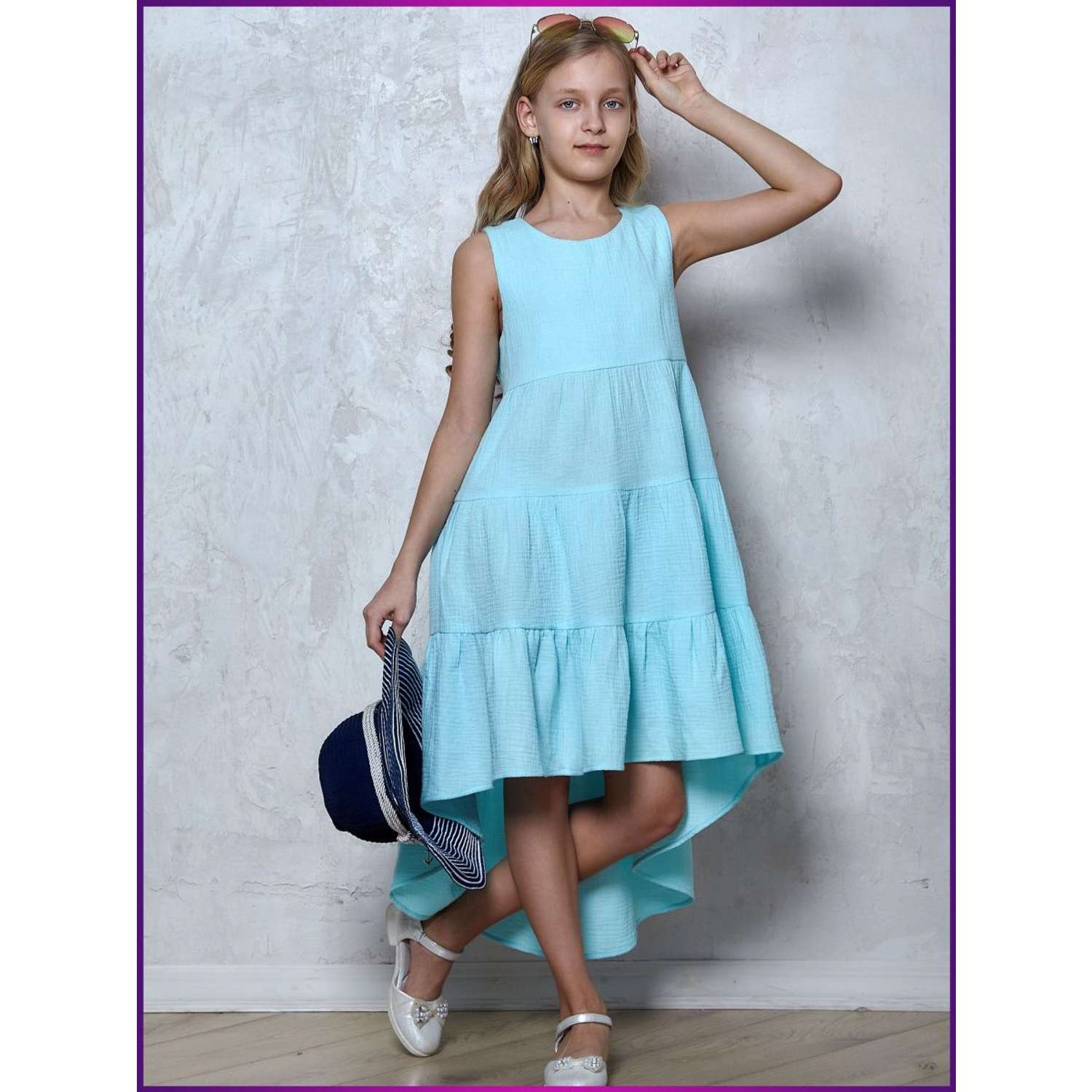 Платье DALLINA Kids ESTELLIGHT BLUE - фото 6