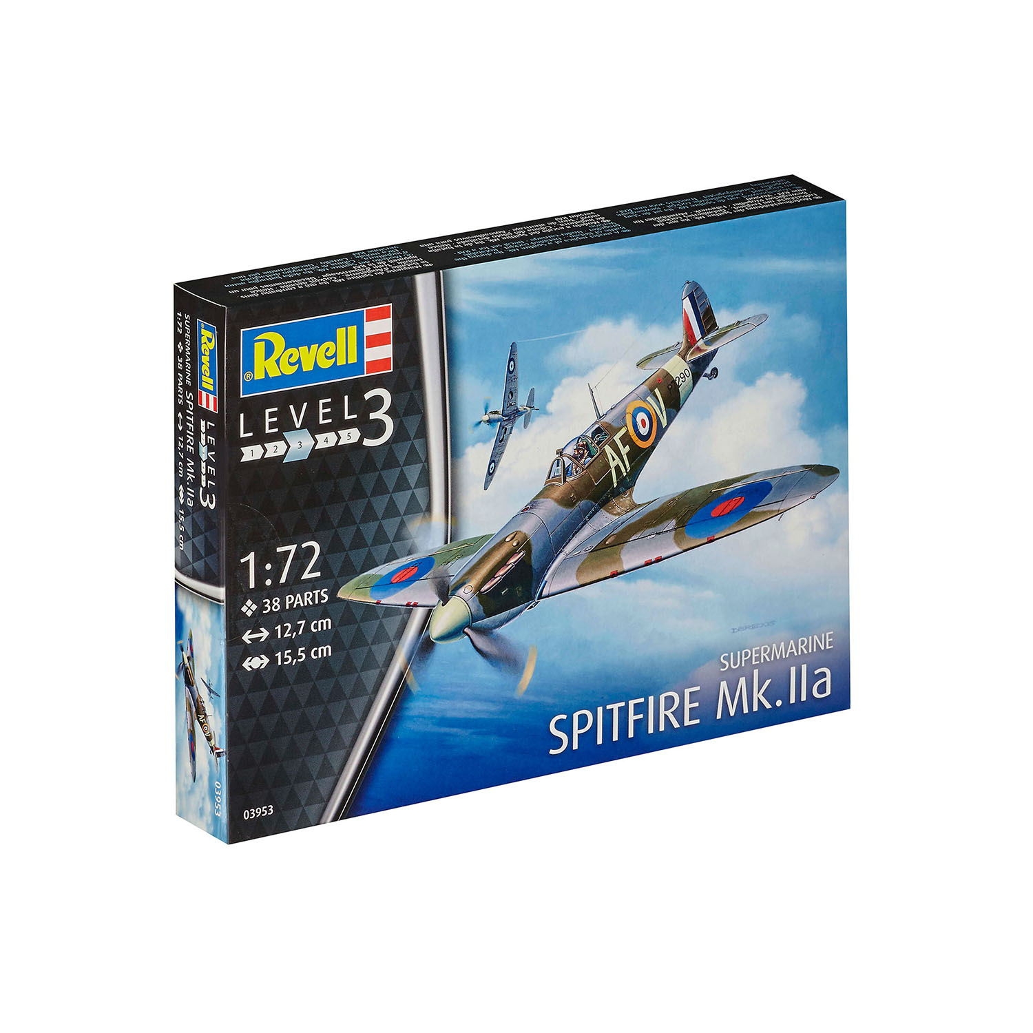 Модель для склейки Revell Истребитель Spitfire MkIIa 03953 - фото 2