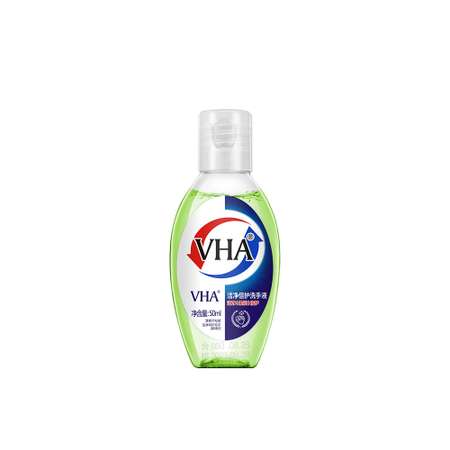Антибактериальное жидкое мыло VHA с витамином Е и экстрактом алоэ вера 50 мл