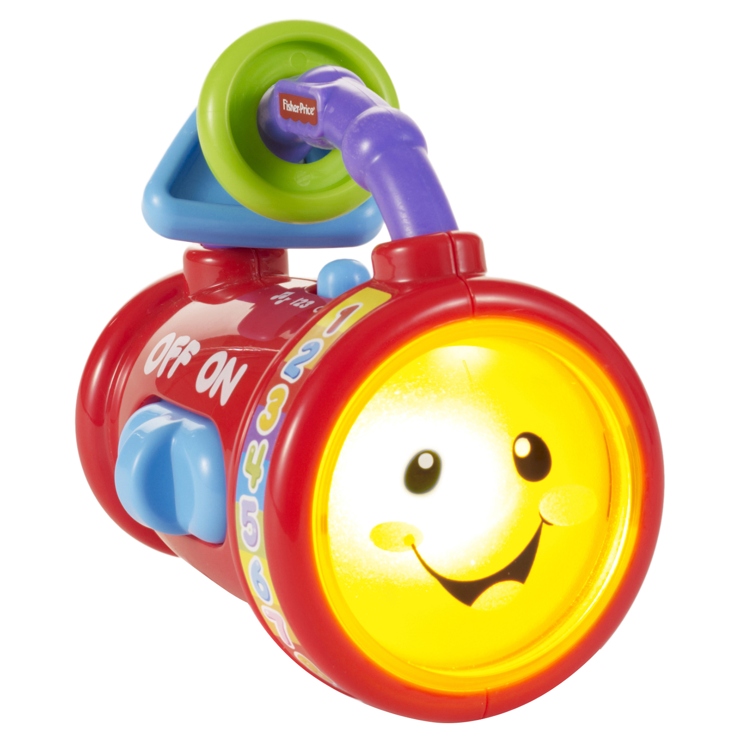 Обучающий фонарик Fisher Price Смейся и учись (рус.) - фото 5