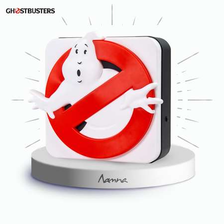 Настольный светильник-ночник Ghostbusters светодиодный 3D Охотники за привидениями