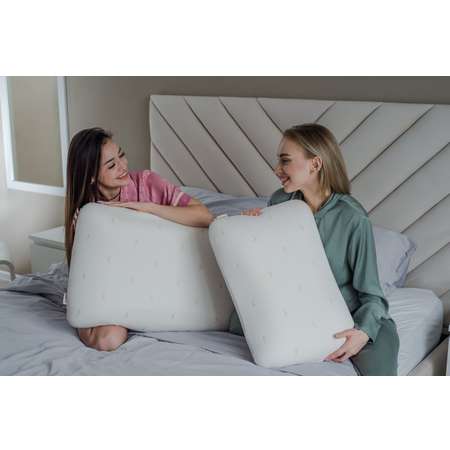 Анатомическая подушка Asvetida Light 50*70 c эффектом памяти Memory Foam