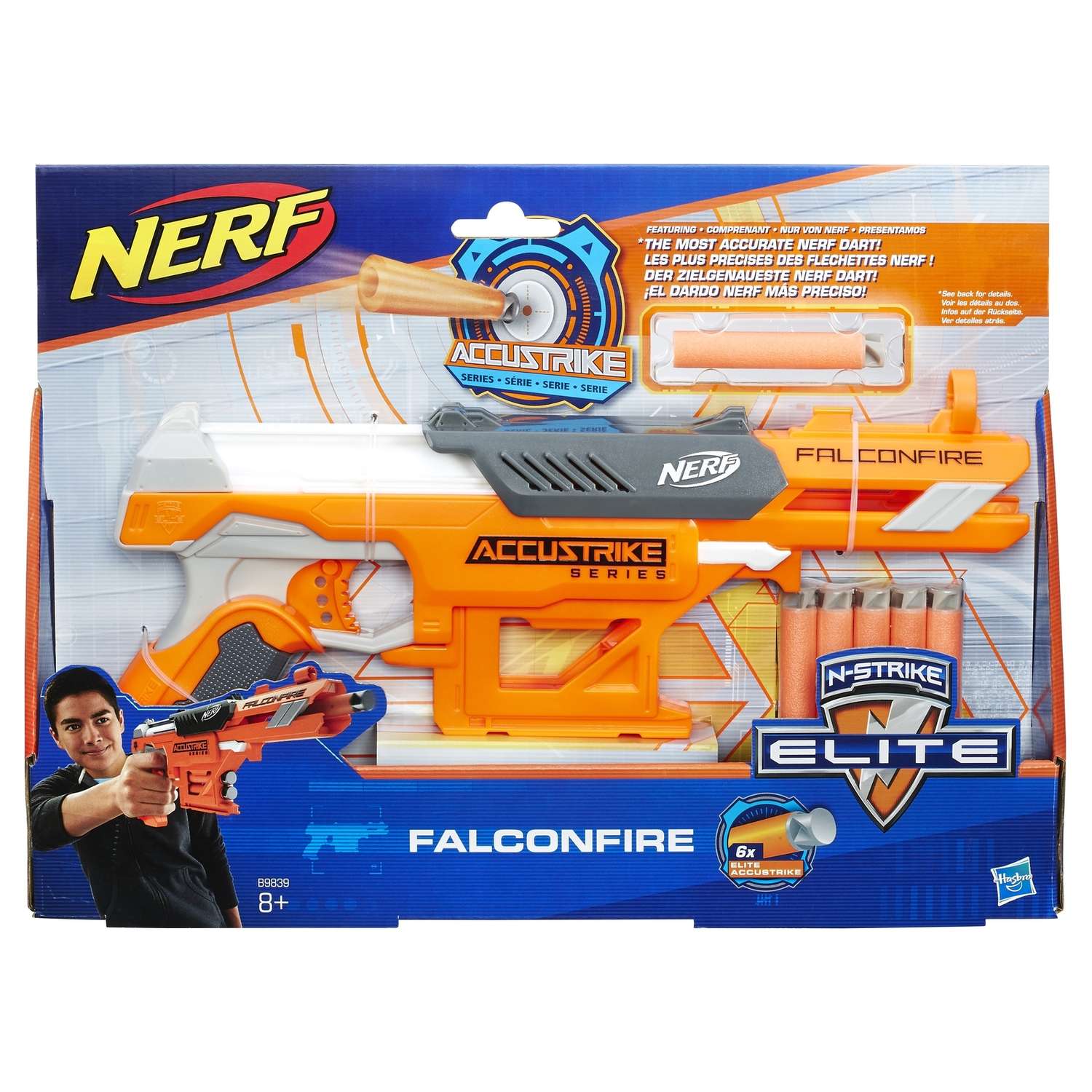 Бластер Nerf N-Strike Accustrike Falconfire (B9839EU4) - фото 2