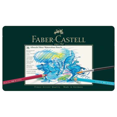 Карандаши акварельные Faber Castell художественные Albrecht Dürer 36 цветов