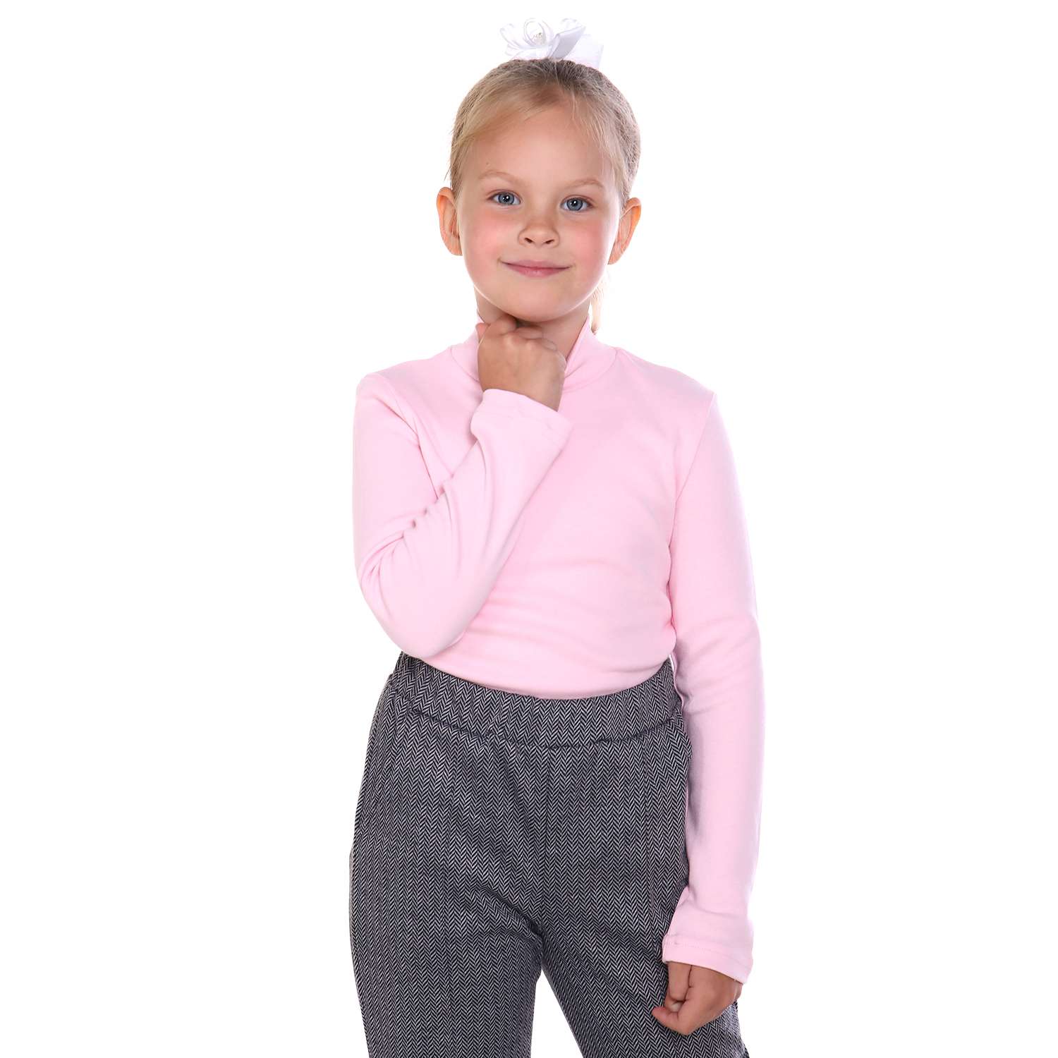 Водолазка Детская Одежда 231И/розовый - фото 2