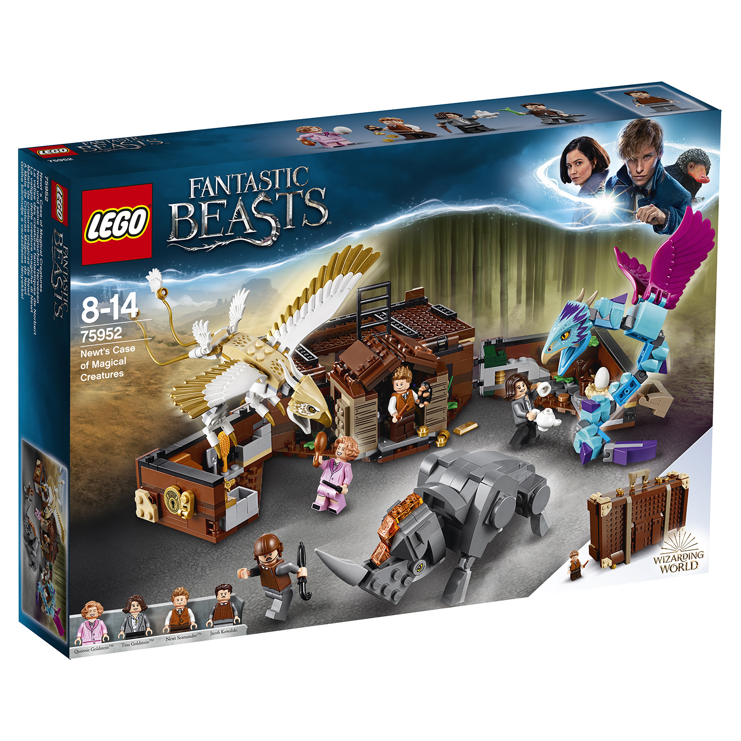 Конструктор LEGO Harry Potter Чемодан Ньюта Саламандера 75952 - фото 2