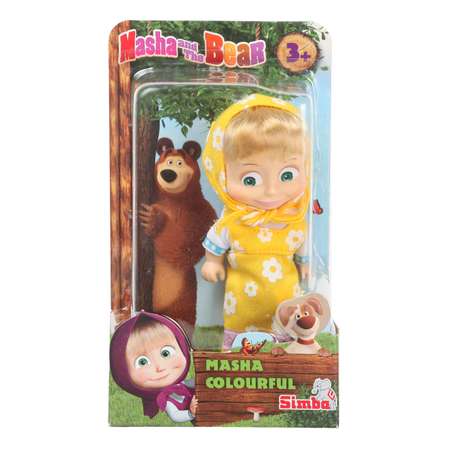 Кукла Simba (Маша и медведь) Маша в желтом сарафане 9301678