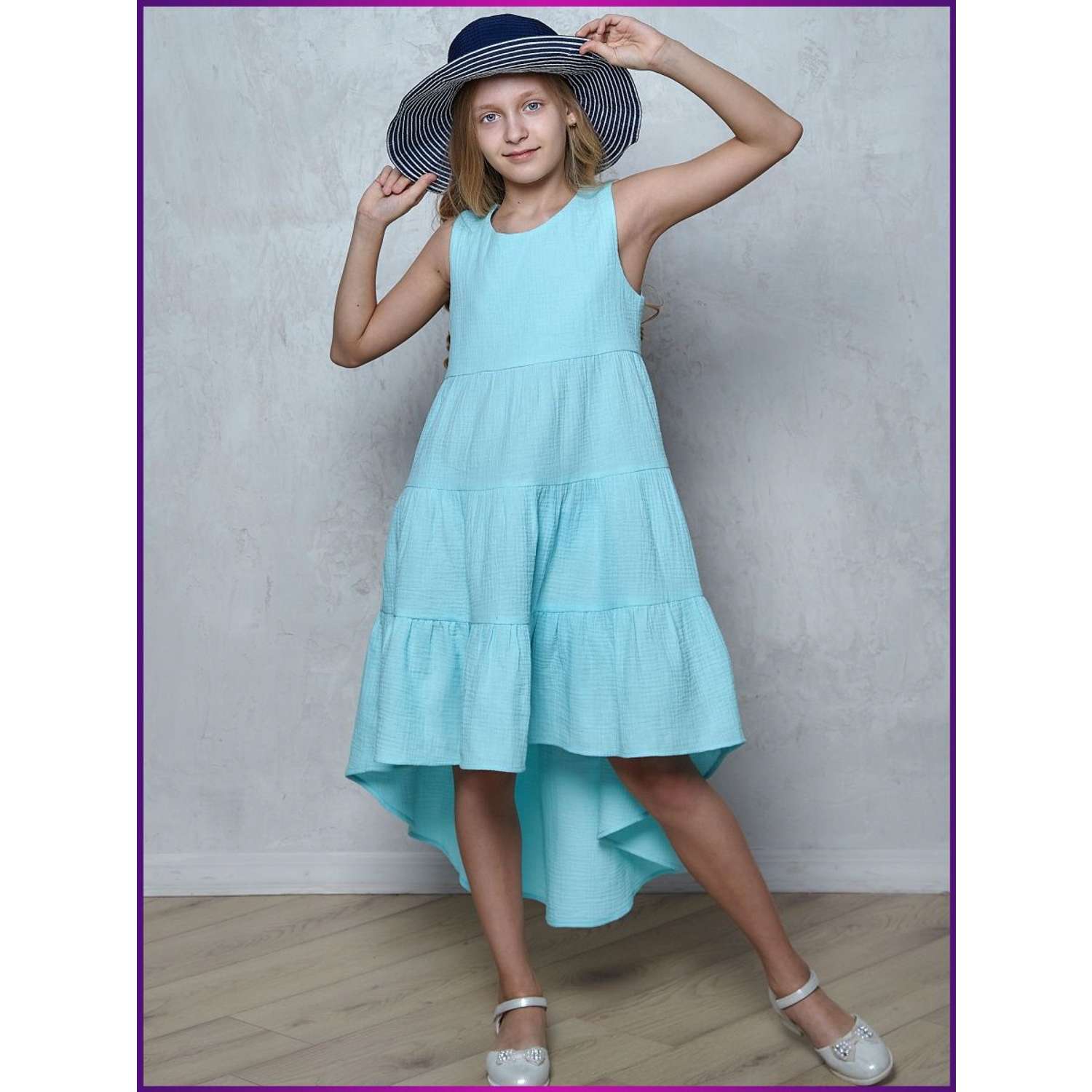 Платье DALLINA Kids ESTELLIGHT BLUE - фото 3