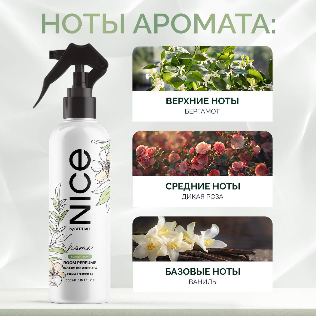 Набор освежителей для дома NICE by Septivit Formula 04 05 06 по 300 мл - фото 3