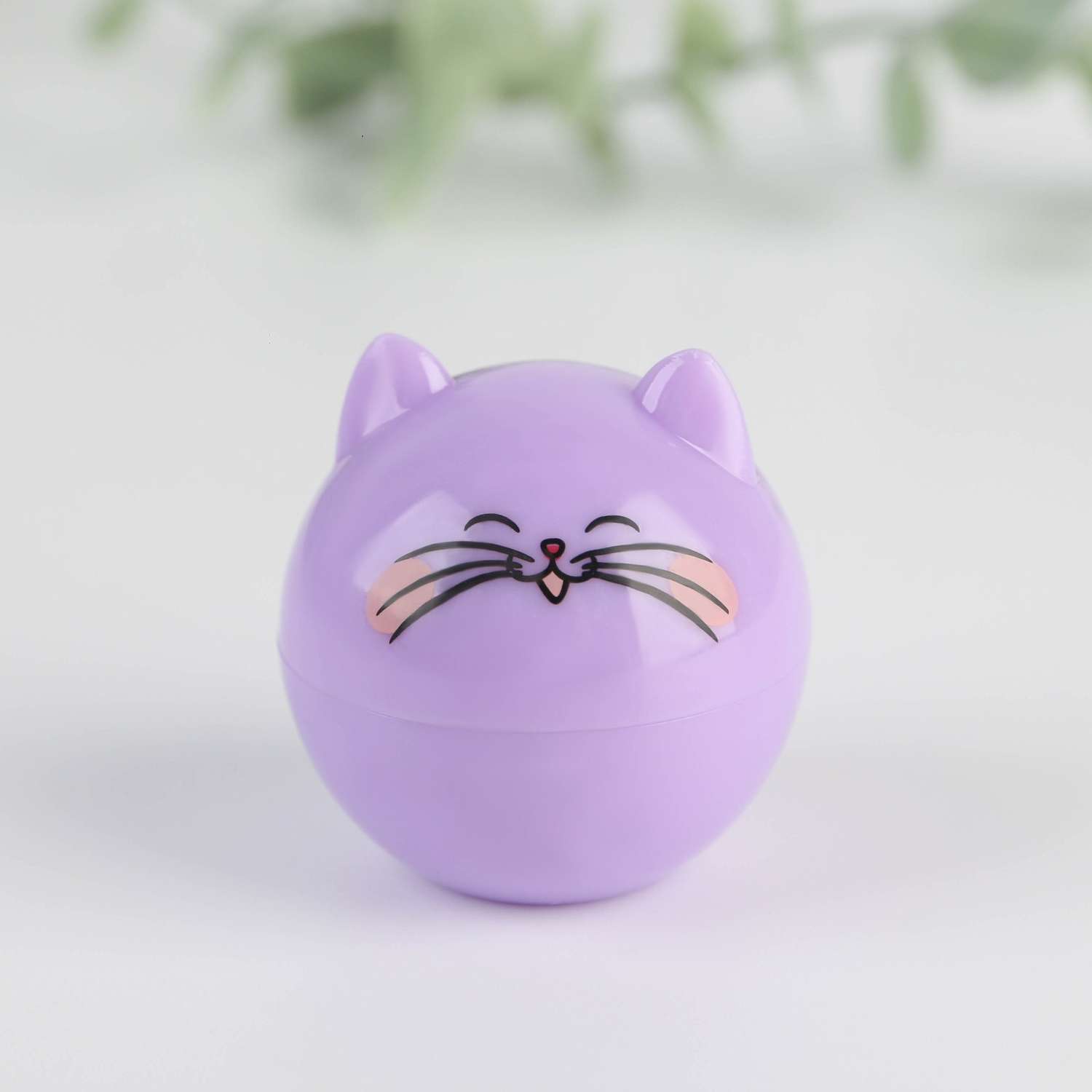 Блеск для губ Выбражулька «Чудо» фиолетовый котик аромат виноград - фото 3