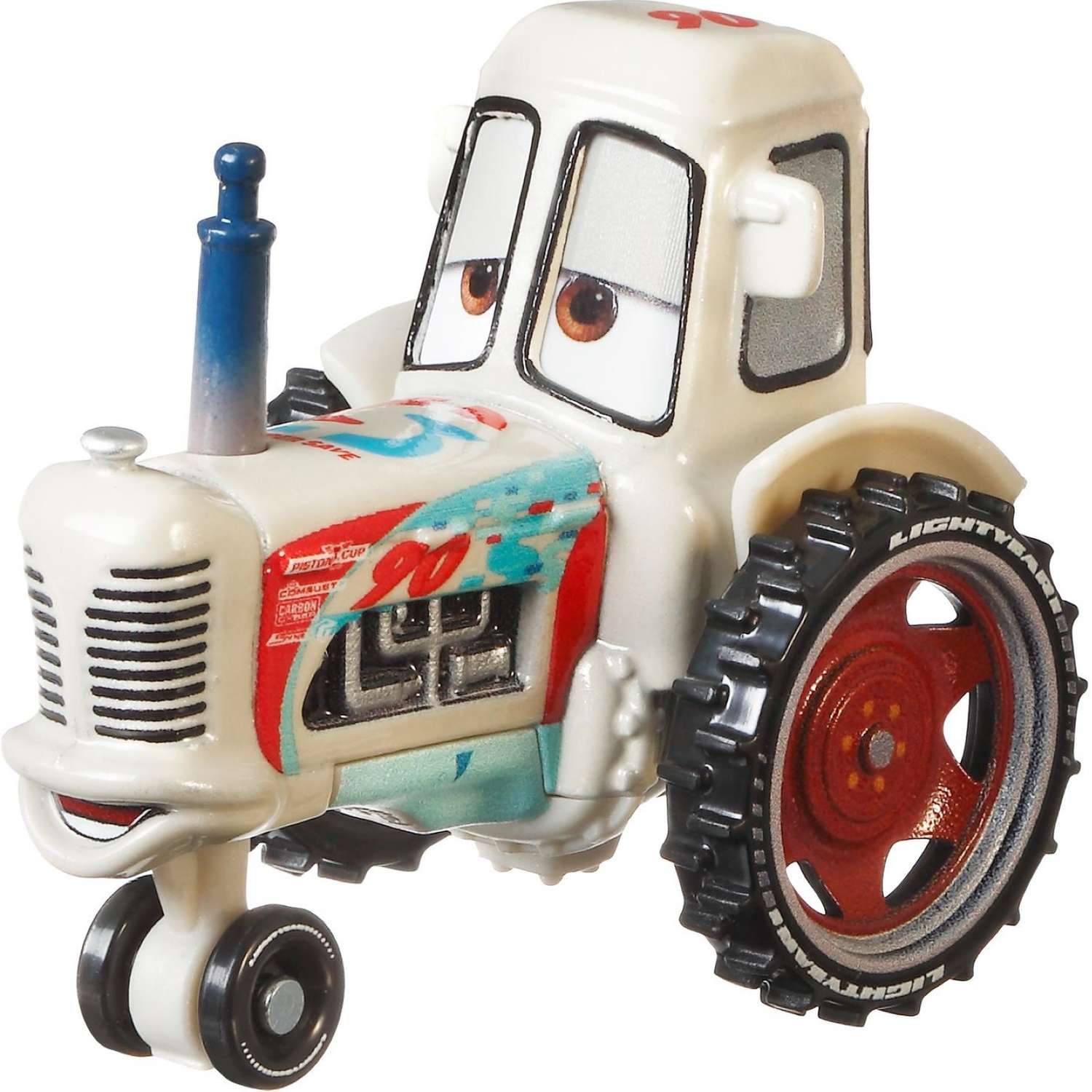Трактор Cars Герои мультфильмов масштабная Бампер Сэйв гоночный GCD07 DXV29 - фото 1