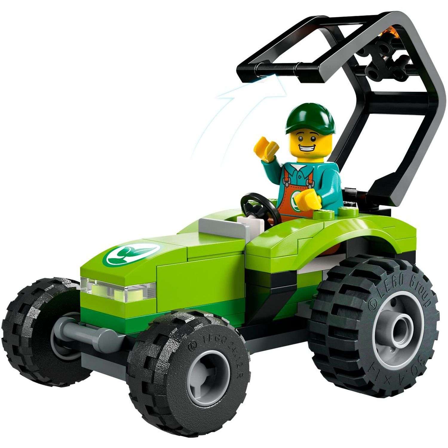 Конструктор LEGO Парковка трактора 60390 - фото 4