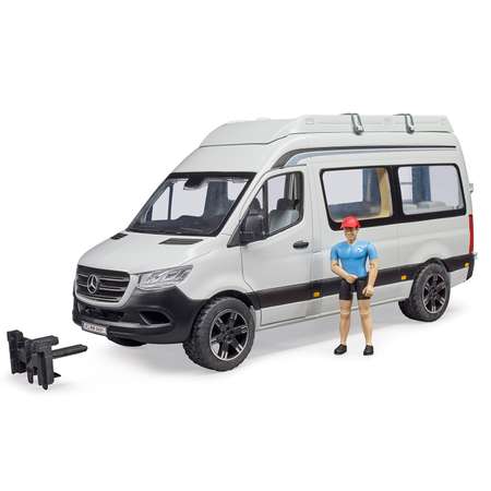 Машина Bruder Mercedes Benz Sprinter туристический с фигуркой 02-672