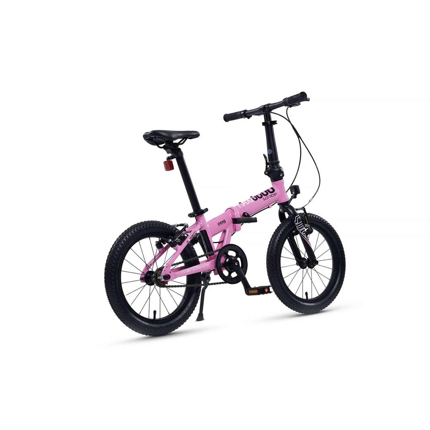 Велосипед Детский Складной Maxiscoo S009 16 розовый - фото 4