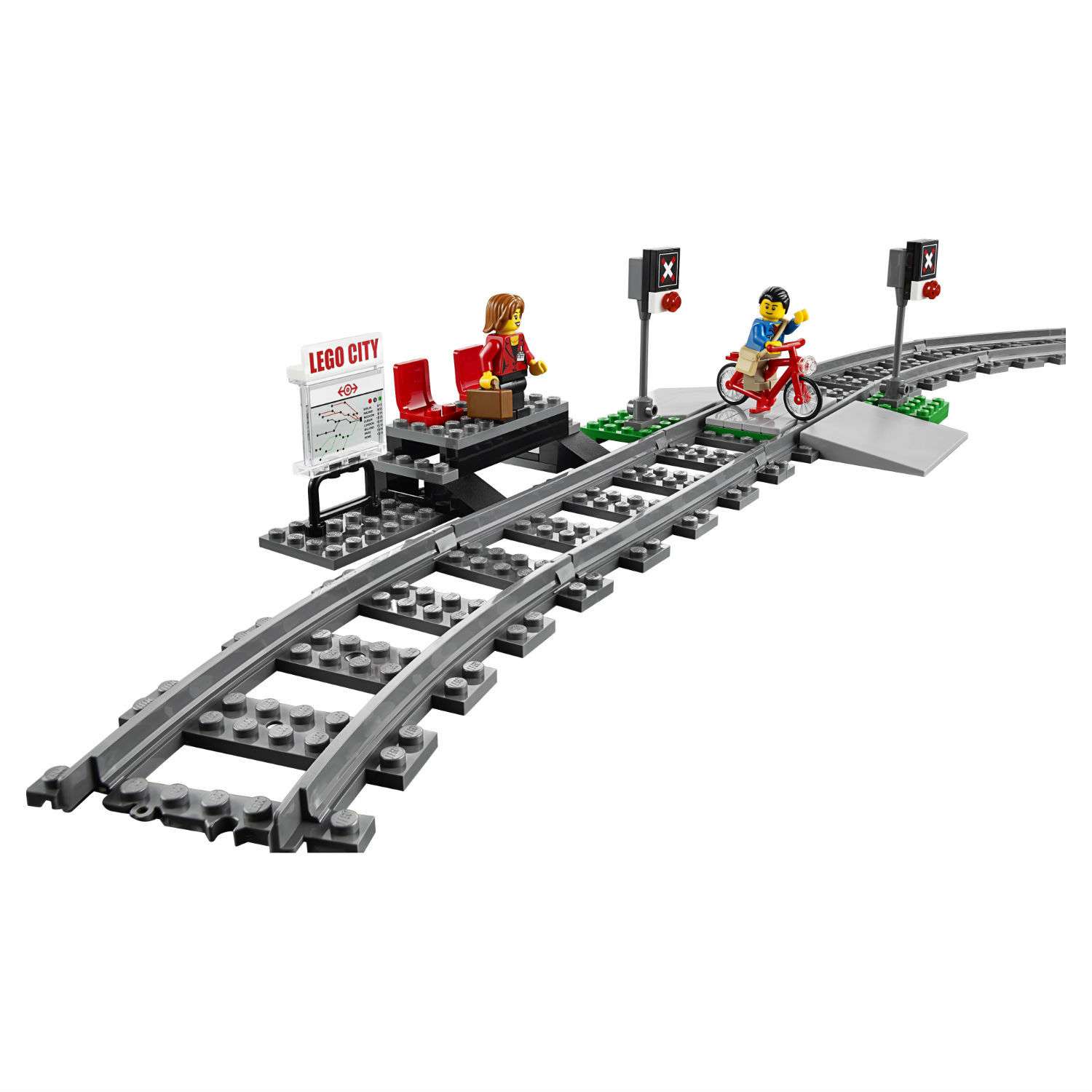 Конструктор LEGO City Trains Скоростной пассажирский поезд (60051) - фото 13