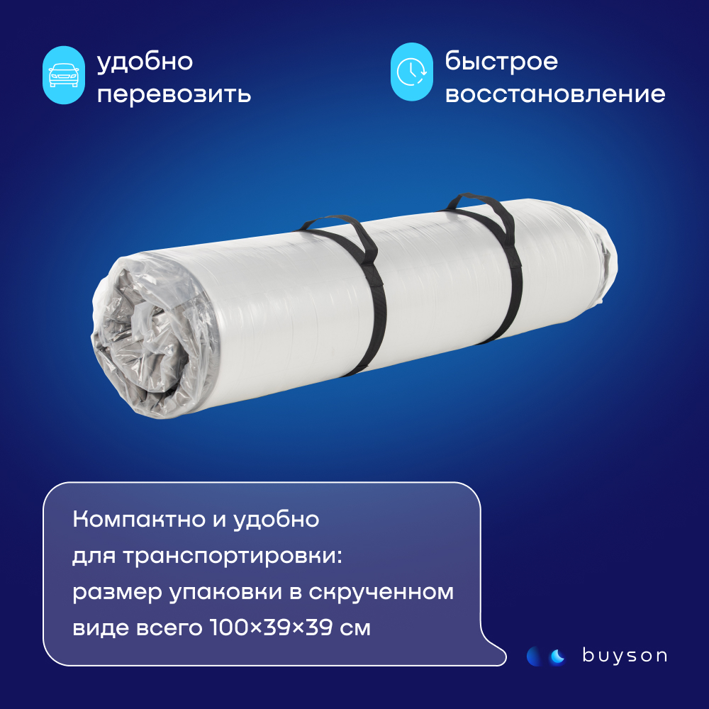 Матрас buyson BuyIdea 90x200 - фото 11