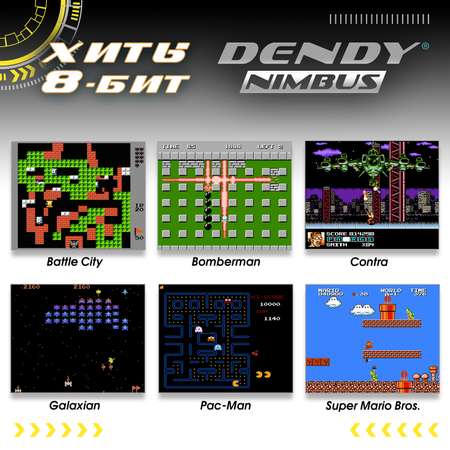Игровая приставка Dendy Dendy Nimbus 1700 встроенных игр
