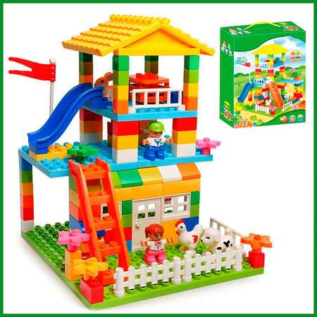 Игрушка LX Конструктор Duplo Игровая площадка Аналог