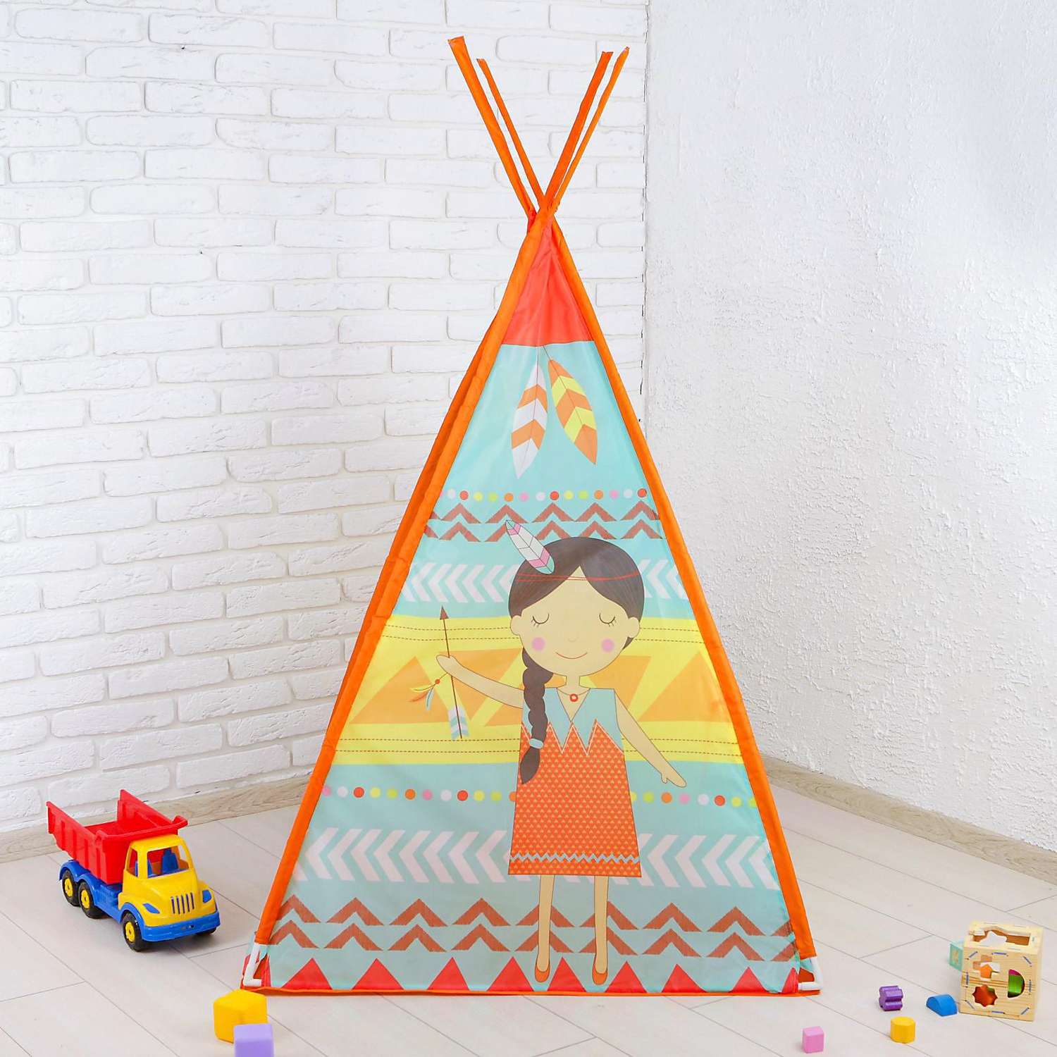Палатка детская игровая Sima-Land В гостях у индейцев - фото 4