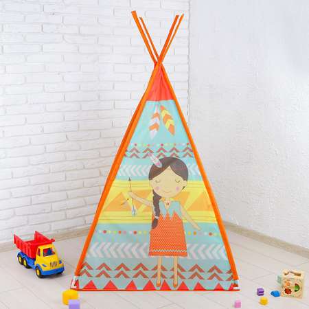Палатка детская игровая Sima-Land В гостях у индейцев