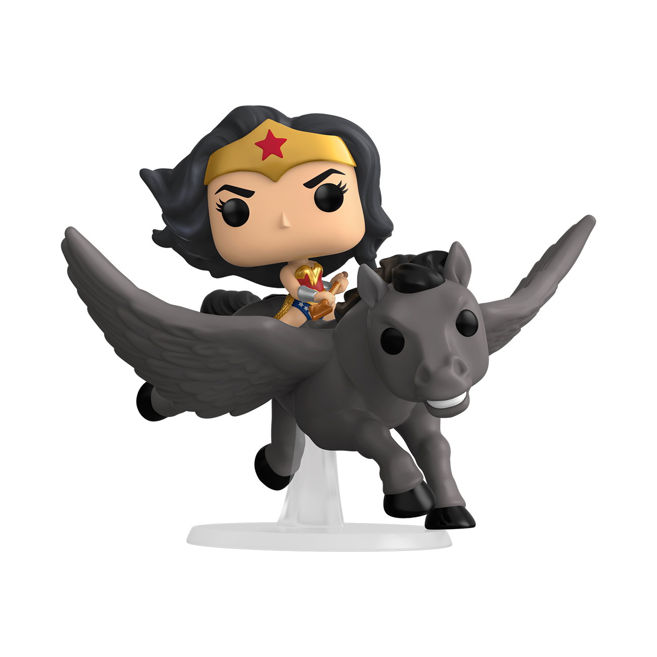 Фигурка Funko POP! Rides DC Wonder Woman 80th Чудо-женщина верхом на Пегасе из вселенной DC - фото 2