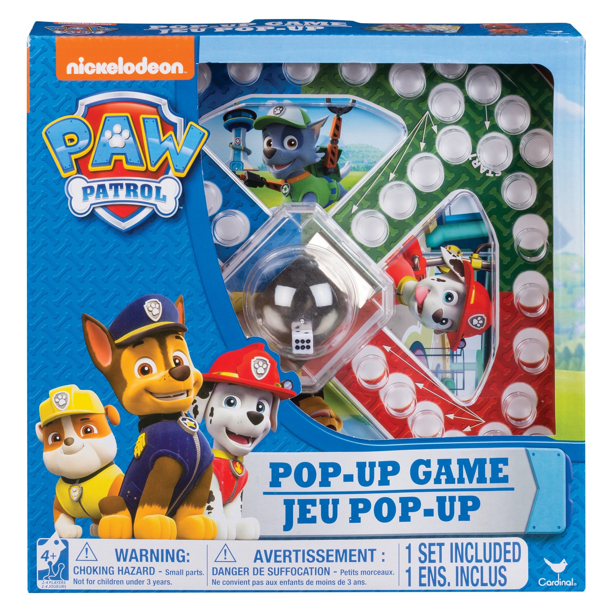 Игра настольная Spin Master Paw Patrol с фишками 6028796 купить по цене 849  ₽ в интернет-магазине Детский мир