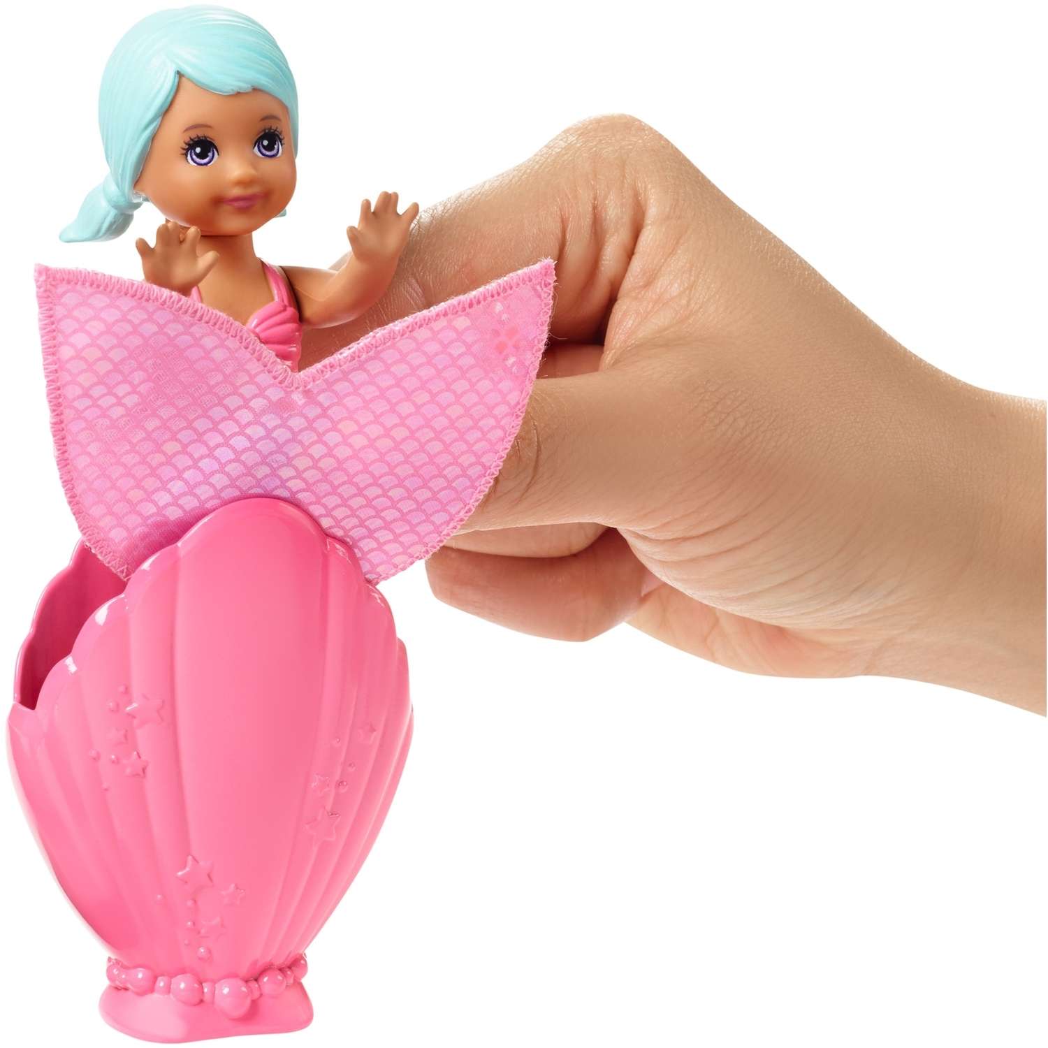 Кукла Barbie Barbie Русалочка-загадка малая в непрозрачной упаковке (Сюрприз) GHR66 GHR66 - фото 27