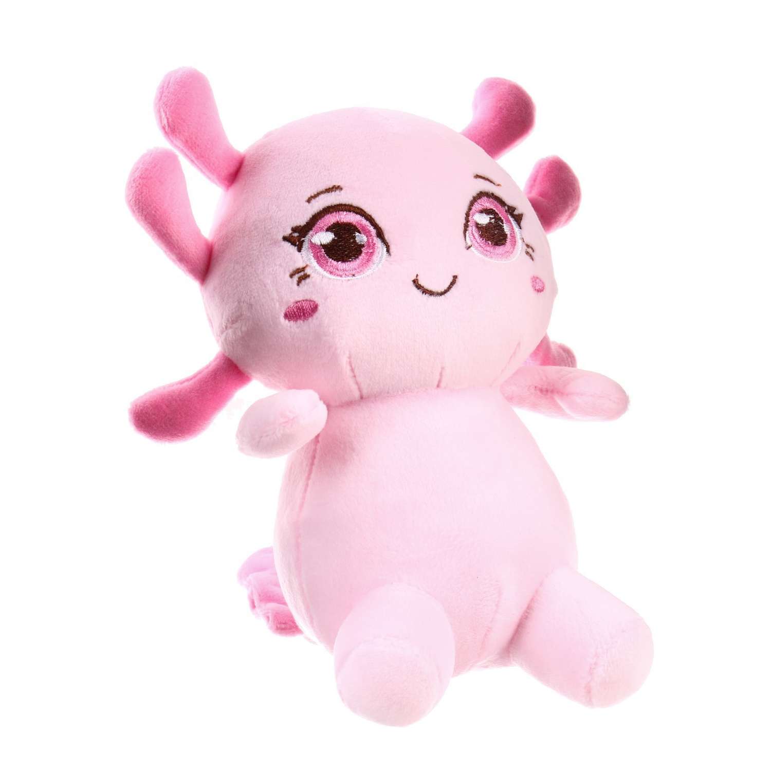 Мягкая игрушка Milo Toys «Аксолотль» цвет розовый - фото 3