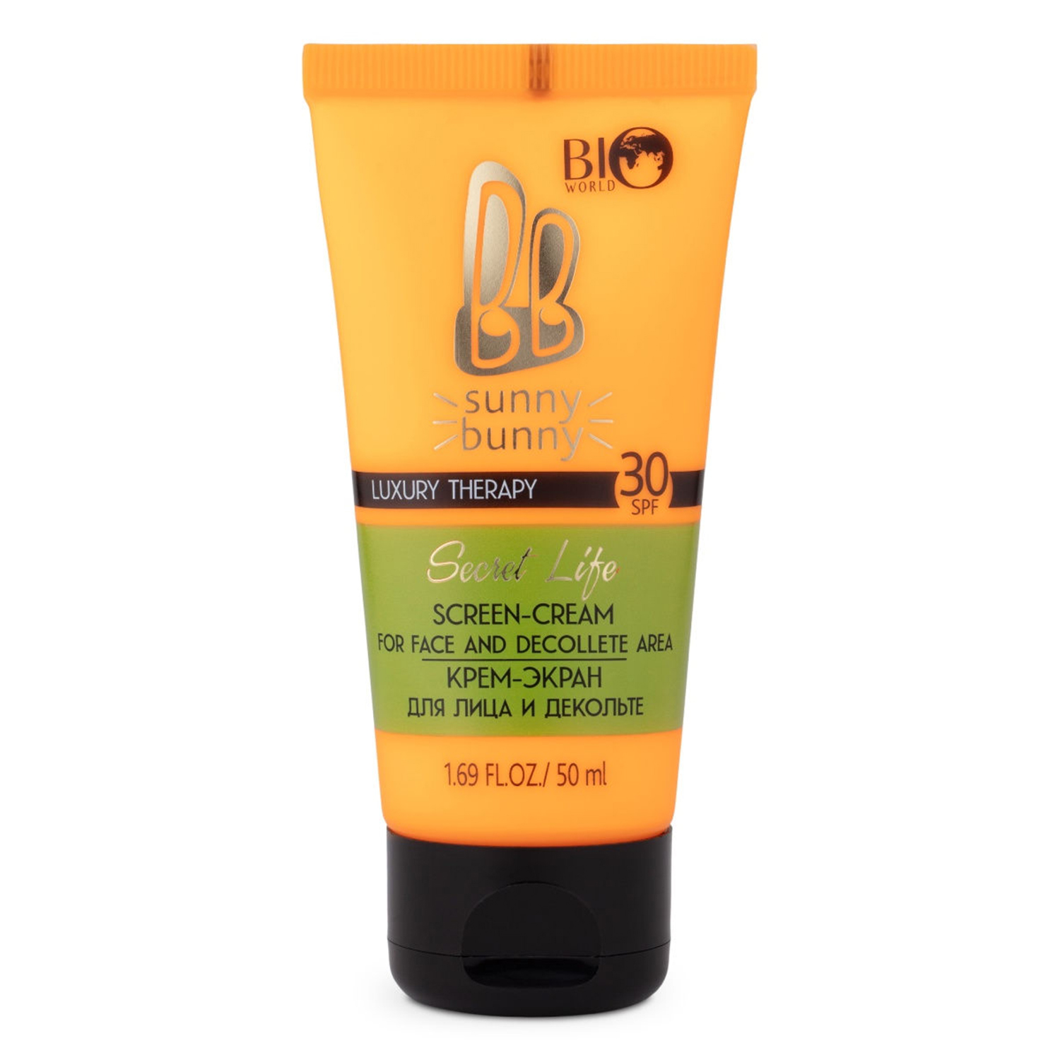 Крем-экран для лица и декольте BIO WORLD SPF 30 Secret life luxury therapy 50мл - фото 1