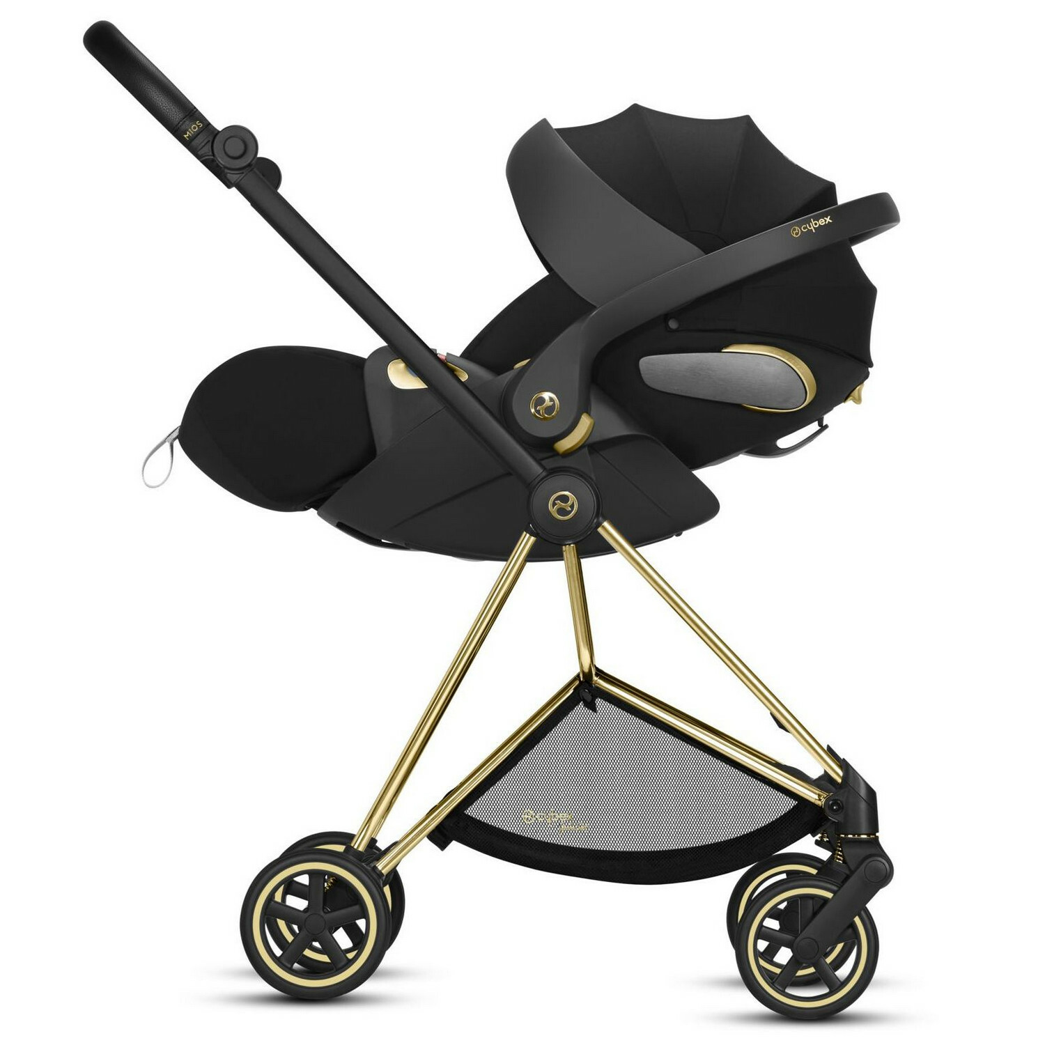 Коляска с прогулочным блоком и рамой Cybex Mios FE JS Wings 519002033 - фото 7