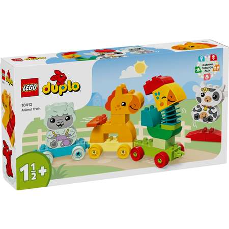 Конструктор LEGO DUPLO Поезд с животными 10412