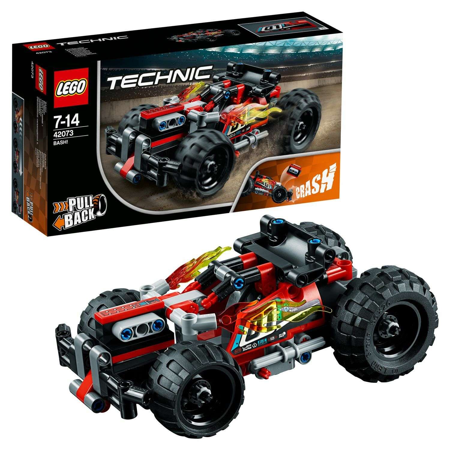 Конструктор LEGO Красный гоночный автомобиль Technic (42073) - фото 1