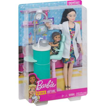 Набор игровой Barbie Кем быть Зубной врач FXP17