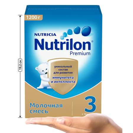 Молочко детское Nutrilon Premium 3 1200г с 12 месяцев