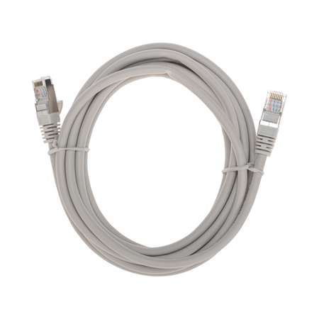 Патч-корд REXANT 3 метра Cat 6A 10G RJ45-RJ45 28AWG LSZH серый