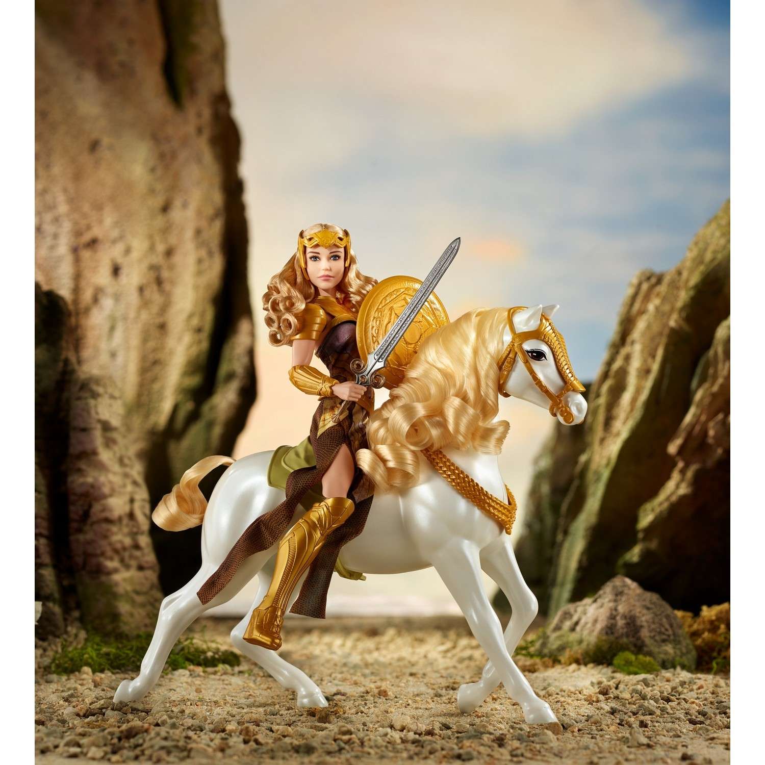 Кукла DC Hero Girls Воительница с лошадью в ассортименте FDF43 - фото 14