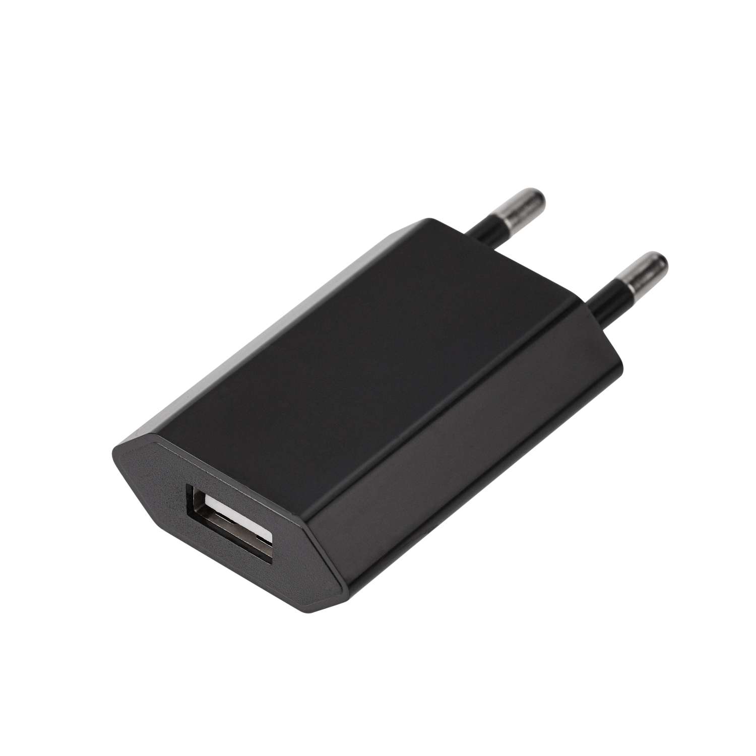 Зарядное устройство REXANT USB 5В 1000 мА черное - фото 1