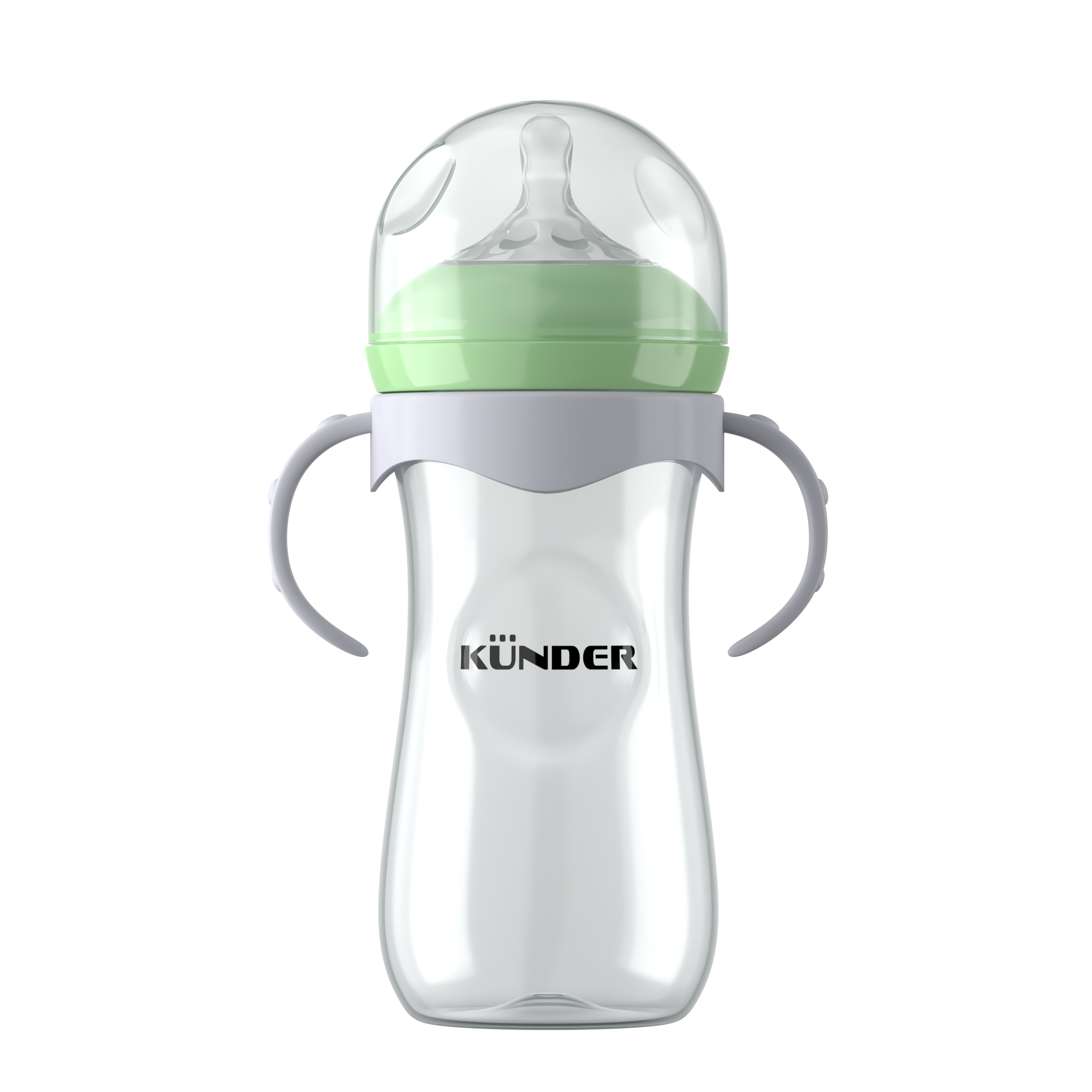 Бутылочка для кормления KUNDER антиколиковая 330 мл размер соски L 6м+ диаметр 5.5 см - фото 9