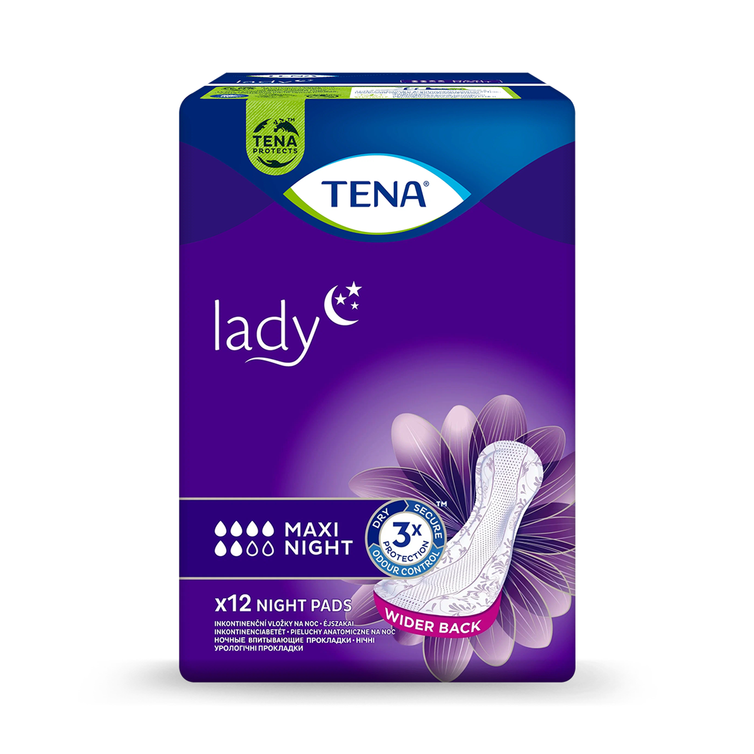 Урологические прокладки TENA Lady Maxi Night 12 - фото 1